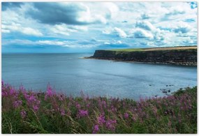 Poszterek 185x125 Illatos tájkép sziklával