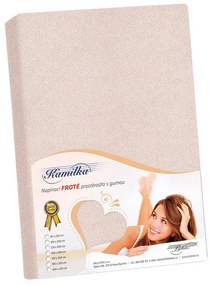 Bellatex frotté lepedő púderrózsaszín, 180 x 200 cm