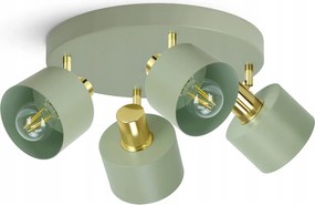 Nagy mozgathatĂł fĂŒggĆlĂĄmpa zsĂĄlya pasztell arany 486-EG4 Led modern