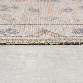 Krémszínű mosható futószőnyeg 60x230 cm Teo Traditional – Flair Rugs