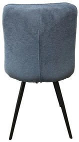 Zoe étkezőszék 2 db, acélkék