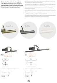 Redo 01-3468 - LED Képmegvilágító IKON LED/7,3W/230V 29,5 cm CRI 92 fehér