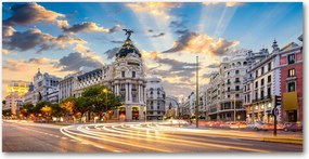 Fotó üvegkép Madrid Spanyolország 140x70