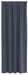 Függönyök 2 pcs Antracitszürke 245 x 140 cm Poliészter