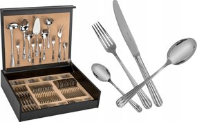 Duo 12/72 evőeszközök Belo Inox fa kazettában