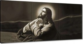 Vászonkép 60x30 Jézus imádkozik a kertben