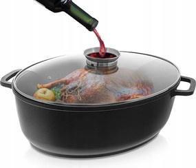 Gránit Britfanna Ovális Sütő 12L