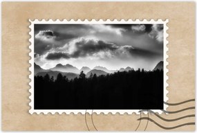 Poszterek 60x40 Panoráma a hegy profiljára