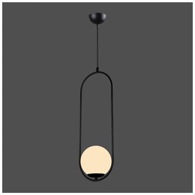 Arch fekete függőlámpa, magasság 146 cm - Squid Lighting