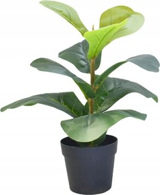 Műnövény Virág Cserépben Otthoni Irodai Realisztikus 35CM Fikusz