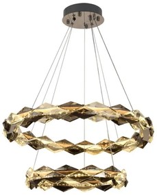 LED állítható fényerejű csillár kábellel LED/65W/230V 3000-6500K króm, DO