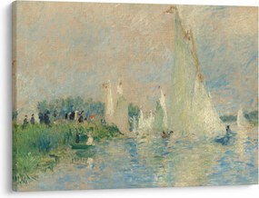 Kép - Auguste Renoir, Regatta at Argenteuil, reprodukciók (70x50 cm)