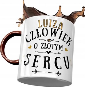 Bordó Bögre Lujza Feleség Barátnő Ajándék Nyomtatott Fotóval