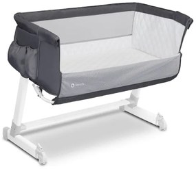 Lionelo - Utazóágy THEO sötétszürke