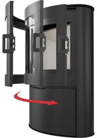 Kratki KOZA/AB/S/2 - 10 kW acél kandalló 150 mm kéményhez