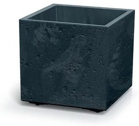 SIERRA SQUARE BETON EFFECT virágtartó 38,5 cm, antracit, M