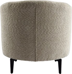 Fotel, bézs/fekete, PRESO