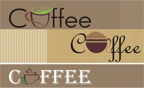 Fotótapéta Coffee barna árnyalatok vinil csésze 208x146 +ragasztó