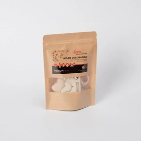 Medium 10 db-os fa karácsonyi dekoráció szett - Spira