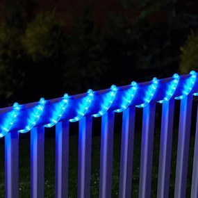 Karácsonyi LED fénycső 20 m 480 LED 8 funkcióval Kék