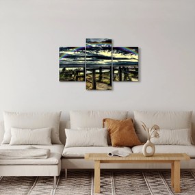 Szivárvány a tenger felett képe (90x60 cm)