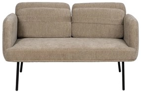 Bézs zsenília kanapé 127 cm Bind – Ixia