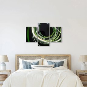 Kép zöld vonalak (90x60 cm)