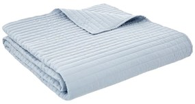 Kék steppelt ágytakaró 230x220 cm Quilted Lines – Bianca