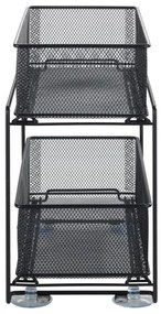 WENKO 69768800 - GIOMA konnektortartó 35x33,5 cm fekete