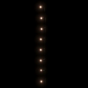 2000 meleg fehér LED-es kültéri/beltéri fényfüzér 200 m IP44