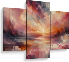 Kép - Festett alkonyat (90x60 cm)