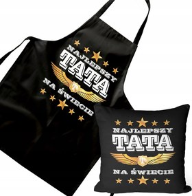 Apák Napja Kötény Párna Szett Ajándék Neki