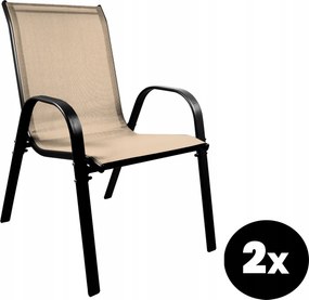 Aga 2x Kerti szék MR4400BE-2 Bézs