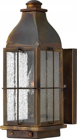 Retro kerti fali lámpa kültéri sjena égetett üveg Hinkley