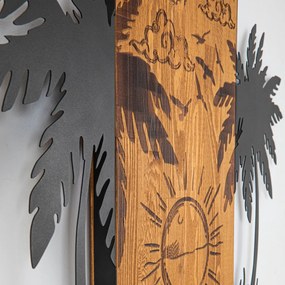 Hawaii fém fali dekoráció, 74×57,5 cm – TR279ENZ1851