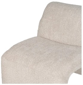 Bézs buklé fotel – Ixia