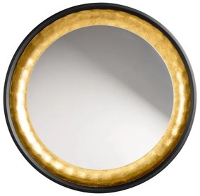 Eglo 425062 - BONTANG fali tükör Ø 90 cm fekete/arany