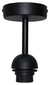 Duolla - Felületre szerelhető csillár DUO 1xE27/15W/230V átm. 40 cm fekete/arany