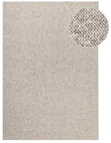 Szürke-krémszínű mosható szőnyeg 160x230 cm Rocco Dark Cream – Elle Decoration