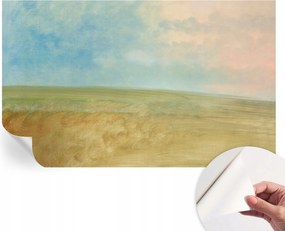 Fotótapéta Fali tapéta Hálószobába és Nappaliba Pasztell mezők 416x254 cm