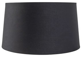 Fekete pamut lámpabúra arany belsővel 40/35/22