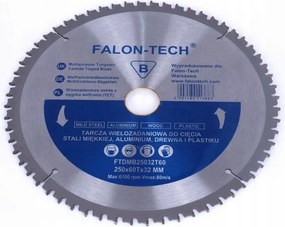 Többfunkciós tárcsa Falon-Tech FTDMB21020T40 210x32mm