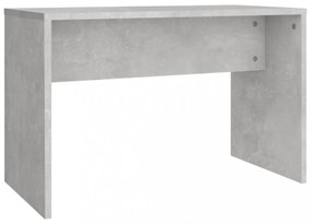 betonszürke színű fésülködőasztal-szett 86,5 x 35 x 136 cm