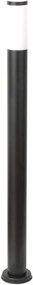 RÁBALUX 8148 BLACK TORCH Modern Kültéri Állólámpa Matt Fekete E27 IP44