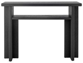 Fekete konzolasztal 32x110 cm Cupa – Bloomingville