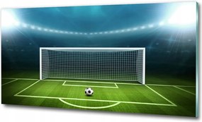 Fotó üvegfestmény Labdarúgás falfestmény 100x70
