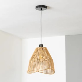 Brilagi - LED függeszték kábellel CERIA BOHO 1xE27/40W/230V átm. 30 cm barna