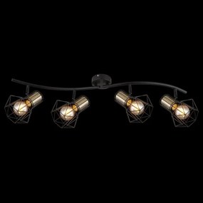 Globo 54017-4M - PRISKA 4xE27/40W spotlámpa 230V