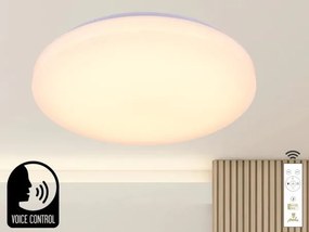 LED mennyezeti lámpa OPAL + távvezérlő + hangvezérlés 48W - LC902SV