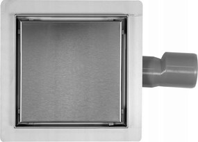 Lineáris lefolyó Fala Quad 25 cm padló fürdőszoba zuhanyhoz